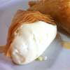 Phyllo Triangle pastries with Custard (Trigona Panoramatos)
