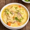 Greek Lemon Chicken Soup with Orzo (Avgolemono)
